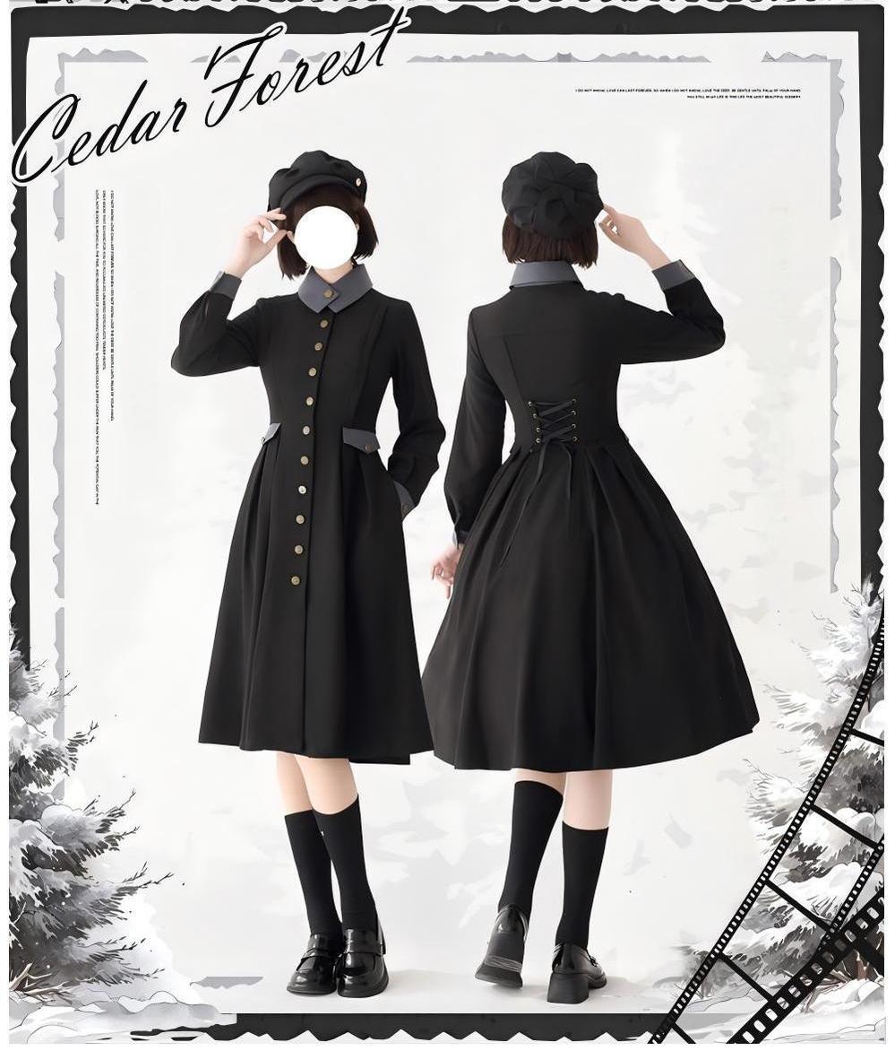 Classic Lolita Dress Forest Wardrobe Elegant Lolita Coat - image 18