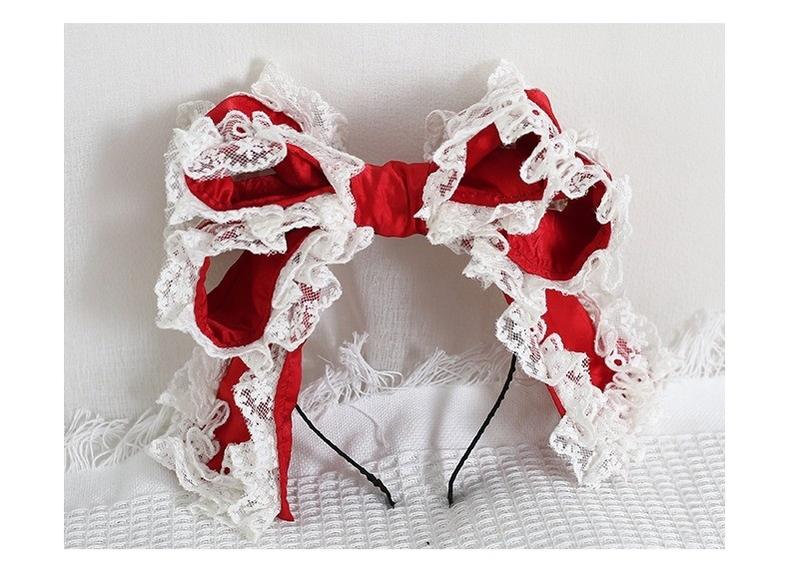 Sweet Lolita KC with Large Lace Bow in Multiple Colors - image 15