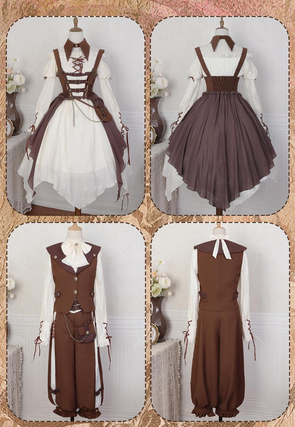 Pirate Guide - Vintage Lolita Suit Vest JSK Dress - image 29