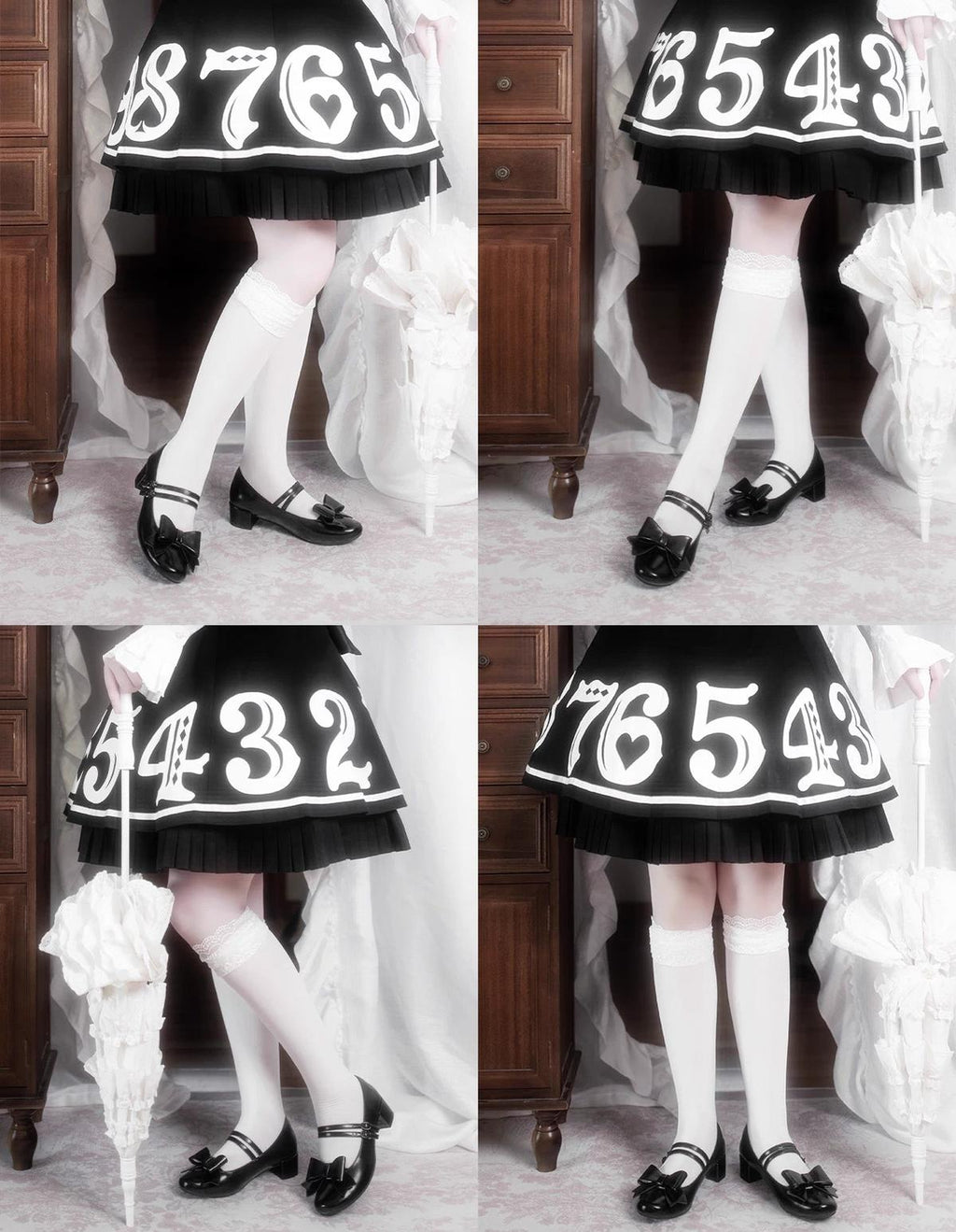 Apple Candy - Pointed Toe Lolita Shoes - Low Block Heel - image 16
