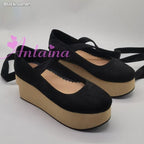 Wedding Lolita Platform Shoes Bridal Shoes Multicolor - image 8