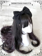 The Whisper of Stars - Gothic Constellation Lolita JSK & Accessories - Black KC Only / One Size for Accessory