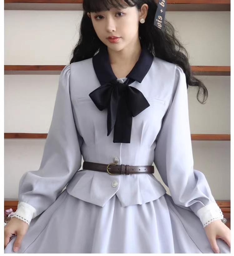Sweet Wood Daily Lolita Blue Skirt, Jacket and Vest Coordinate - image 8