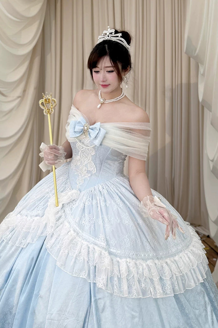 Blue Midnight Magic at Twelve Princess Lolita Dress - image 8