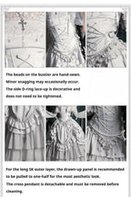 Humanoid Robot - Silver Gothic Lolita Mermaid Skirt Set - image 16
