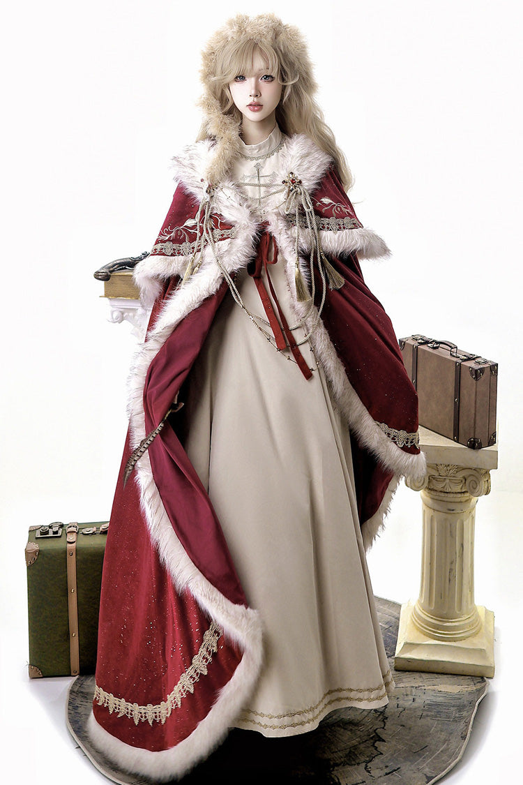 Royal Coronation - Sweet Lolita Dress, Cape & Full Set - image 1