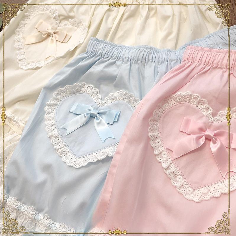 Cotton Lolita Bloomers Lace Home Shorts - image 3
