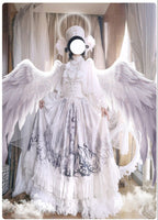 Dragon Bone Cemetery - Gothic Lolita Long Sleeve Blouse - image 25