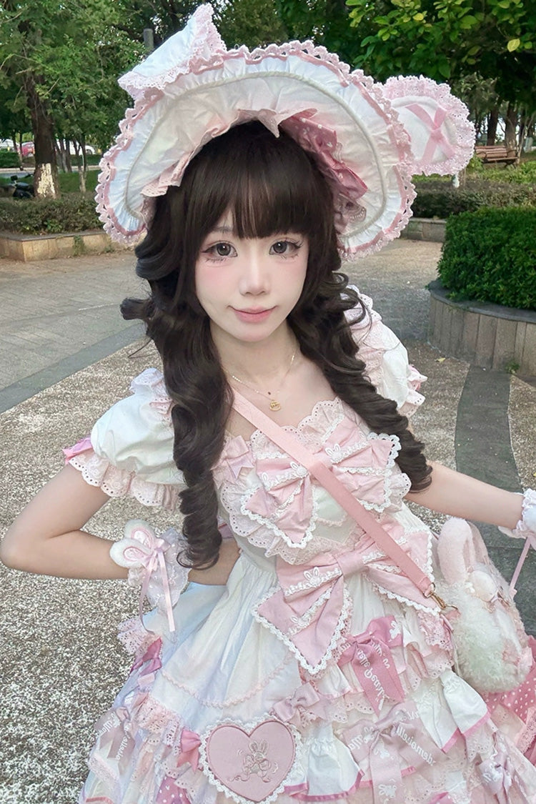 Roman Curls Long Sweet Lolita Wig in Brown - image 5