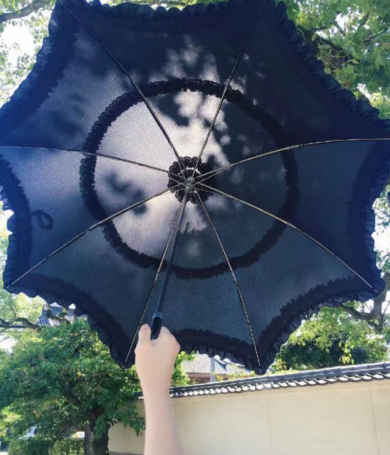 Kawaii Lolita Parasol Daily Lolita Two-folded Umbrella - image 22
