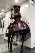 Dark Moon Corridor - Gothic Lolita Dress-Skirt - image 7