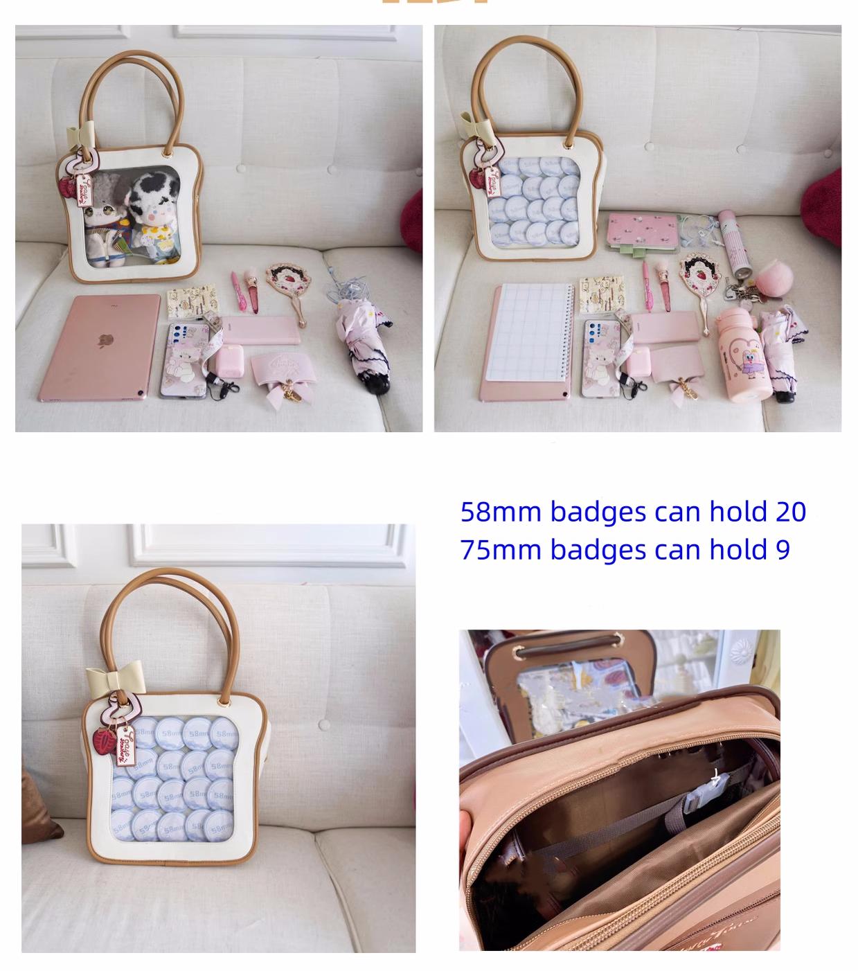 Toast-Shaped Lolita Ita Bag and Doll Bag Collection - image 15