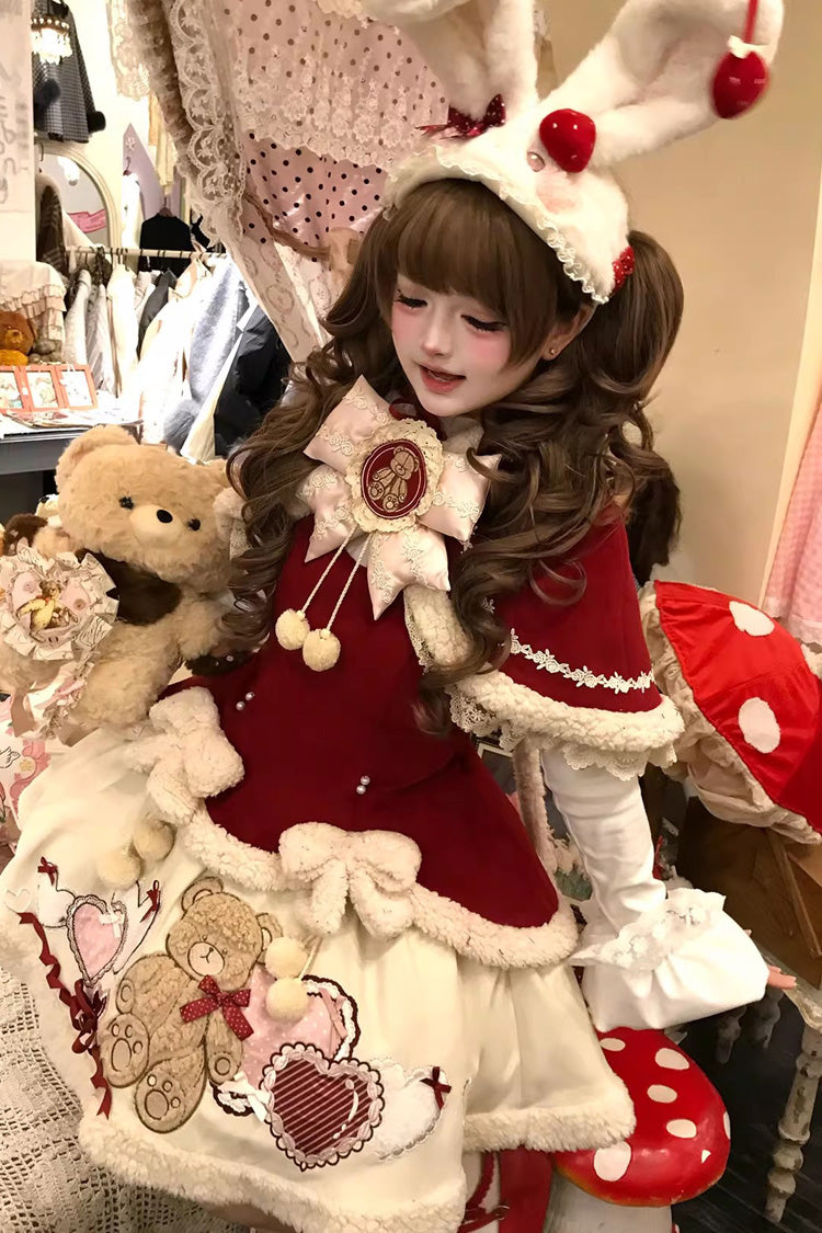 New Year - Sweet Lolita JSK, Skirt, Top and Rabbit-Ear Cloak Collection - image 7