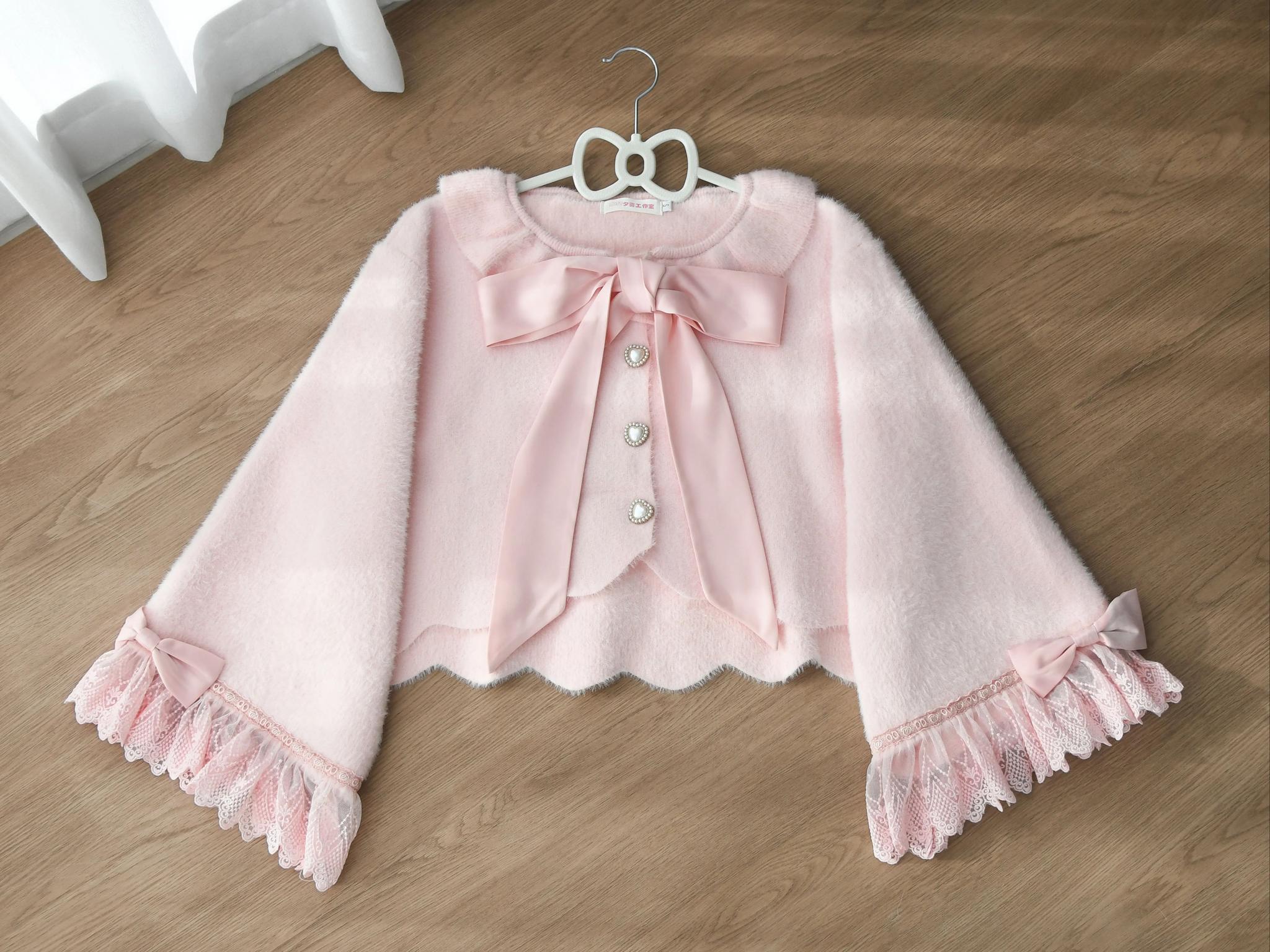 Qian's Letter - Sweet Lolita Winter Cardigan Sweater - image 34