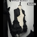 Bone-Eroded Butterfly - Gothic Lolita JSK & SK Set - image 56