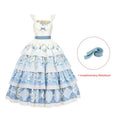 Letter and Poetry - Classic Lolita JSK Suit Four-tiered Twins Dress - image 23