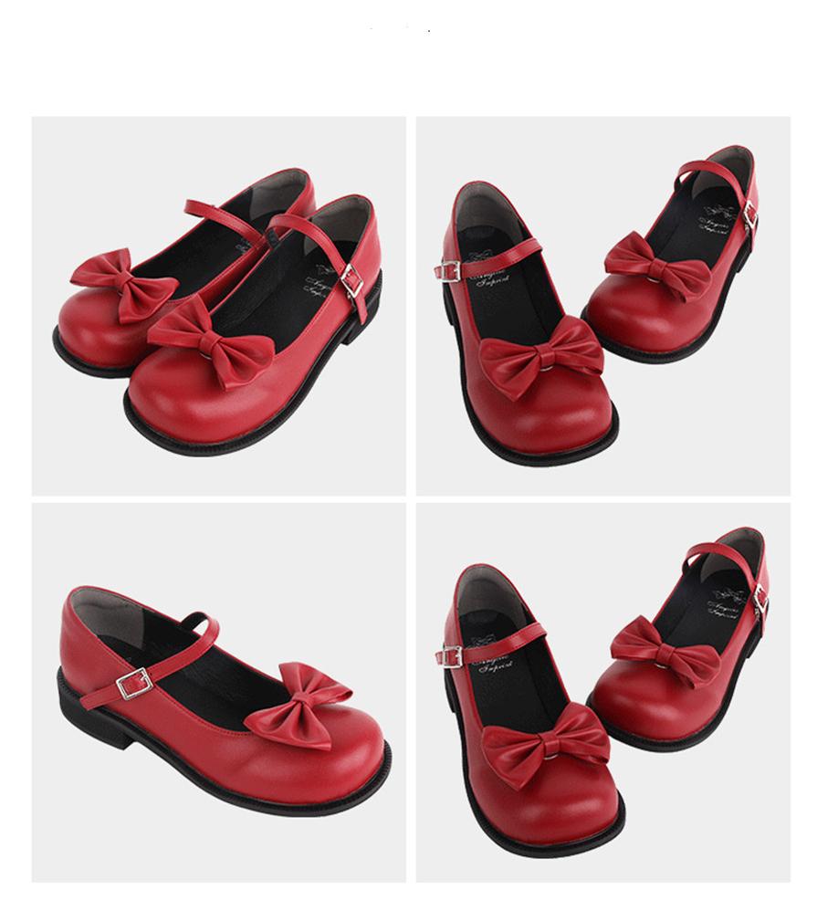 Sweet Lolita Round-tow Lolita Shoes Multicolors - image 17