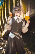 Secret Morning Post Coffee Retro Ouji Vest Set - image 5