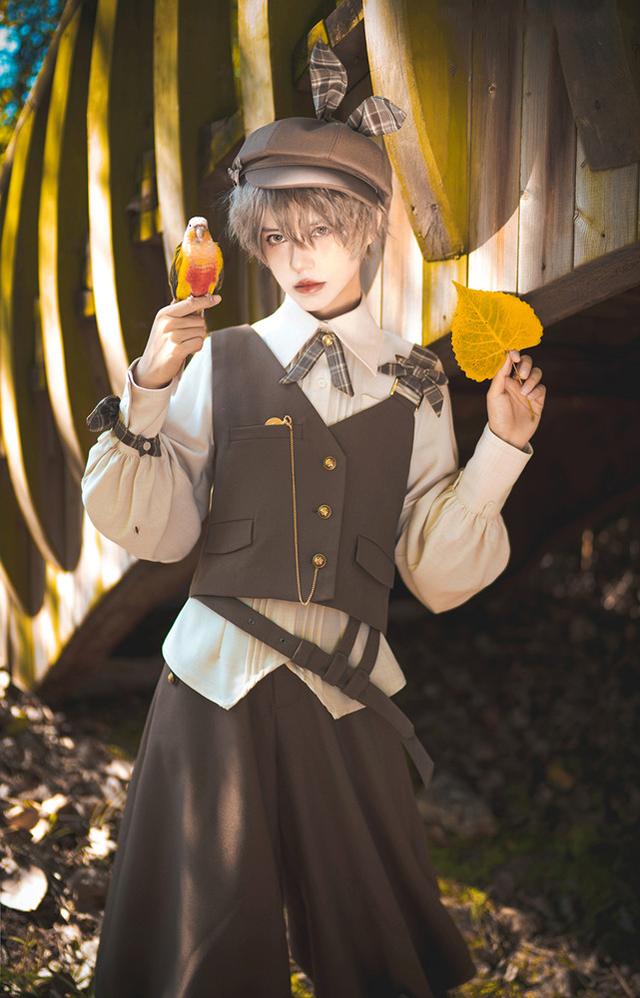 Secret Morning Post Coffee Retro Ouji Vest Set - image 5