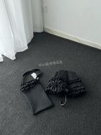 Raven and Lace Classic Lolita Foldable Ruffle Parasol - image 36