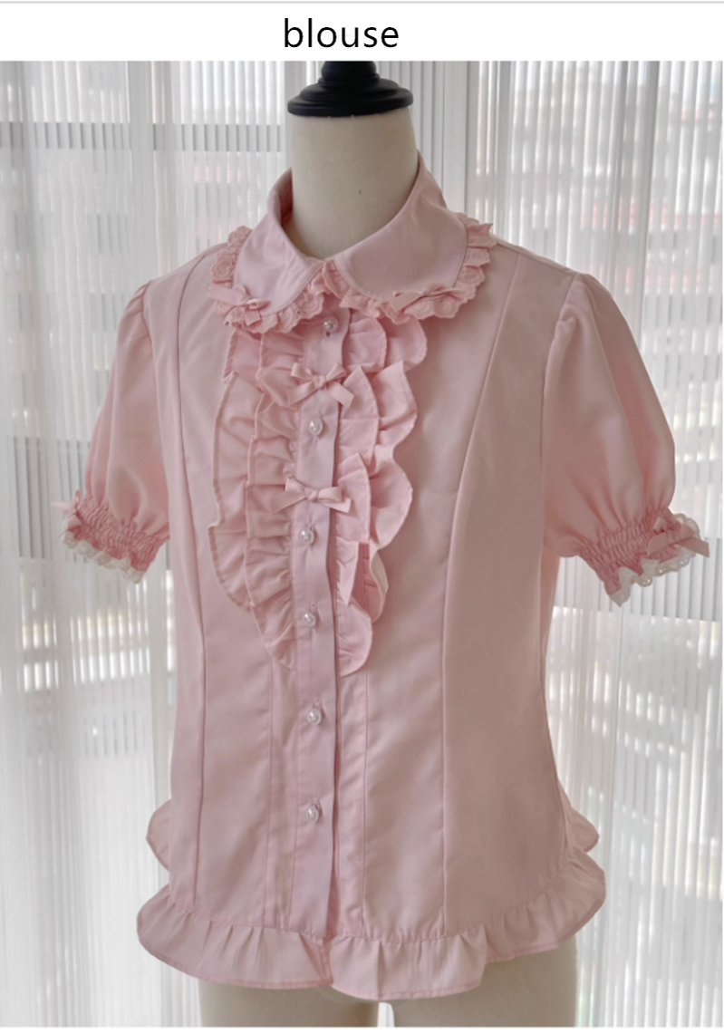 Barbie Bear - Sweet Lolita Bear Print JSK and OP and Accessories - image 30