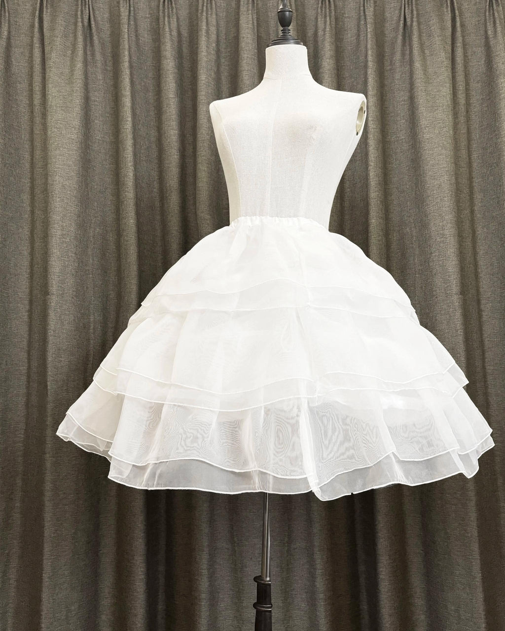 Lolita Petticoat White Plus Size Triple Layer Hoop Petticoat - image 2