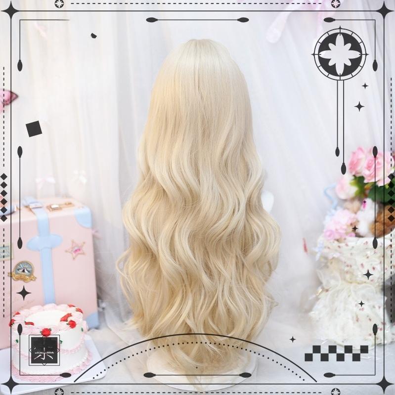 Sweet Lolita Wig Double Ponytails Long Wavy Wig - image 7