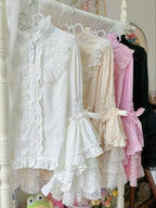 Gorgeous Sweet Lace Lolita Shirt, Hime Sleeve - image 2