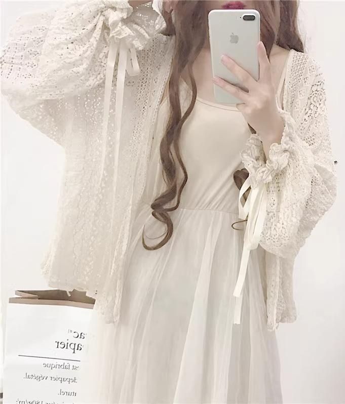 Daily Lolita Light Cardigan Oversized Outerwear - image 8