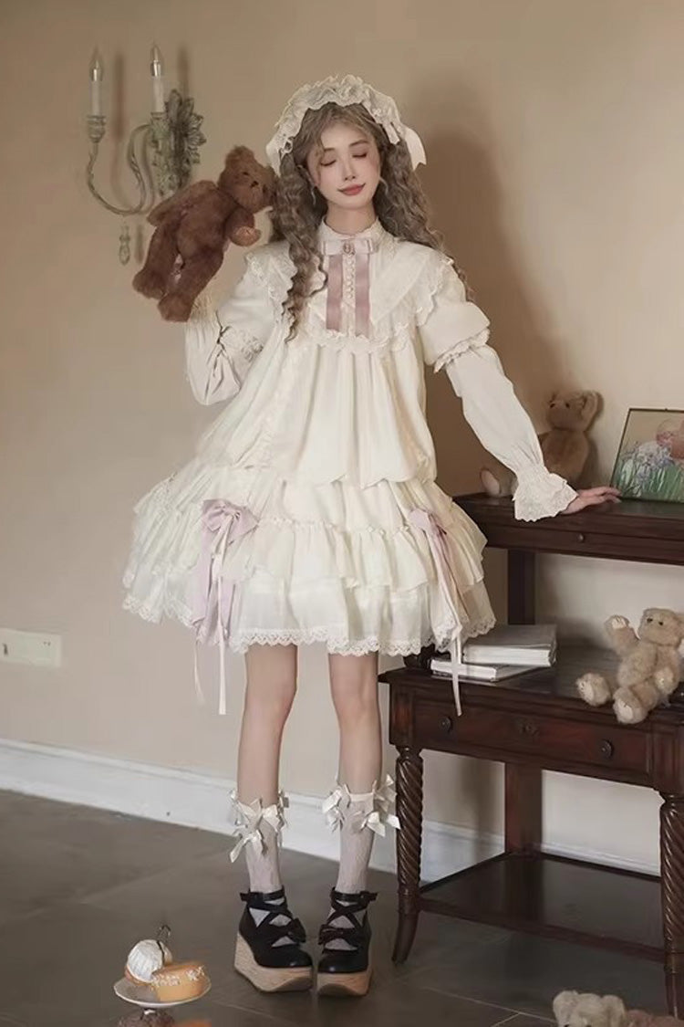Glass Flower Room - Sweet Lolita Full Dress Set - image 3