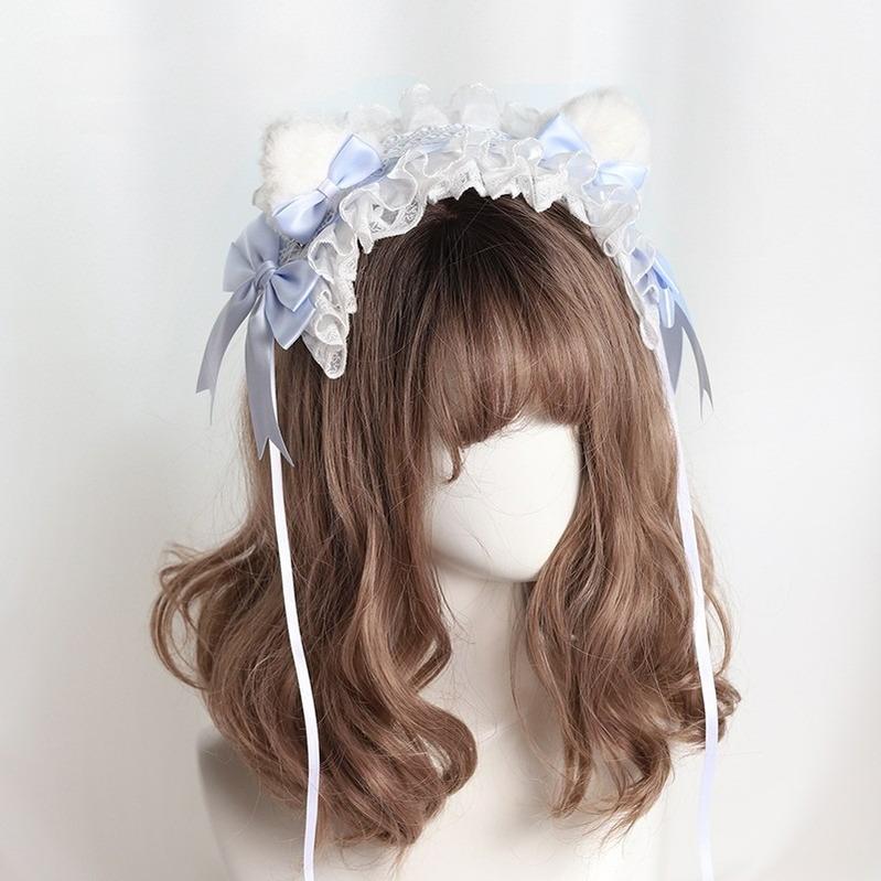Detachable Cat Ear Lolita KC Headband - image 2