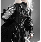 Dragon Bone Cemetery - Gothic Lolita Long Sleeve Blouse - image 14