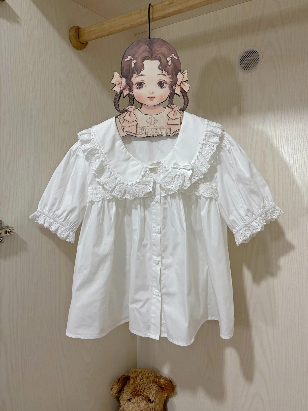 Rabbit Collection Box - Bunny Print Kawaii Lolita JSK Dress, 3 Colors - image 19