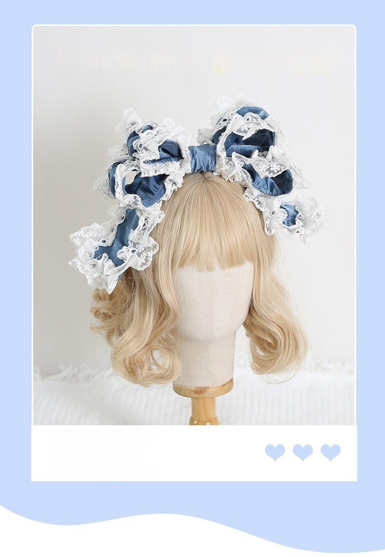 Sweet Lolita KC with Large Lace Bow in Multiple Colors - image 18