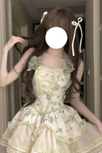 Jasmine Rain - Sweet Polka Dot Lace Lolita JSK Dress - image 6