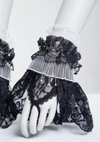 Gothic Lolita Lace Cuffs, Crown Decoration - image 8