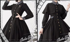 Classic Full Cardigan - Elegant Winter Lolita Coat Dress - image 10