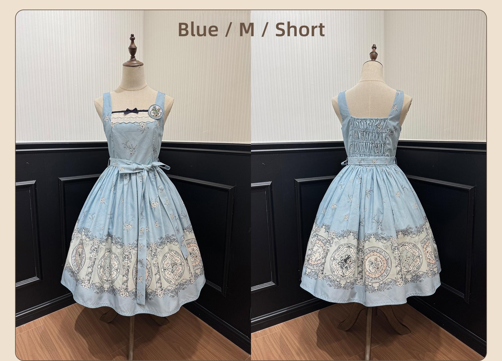 Small Porcelain Plate - Classic Lolita JSK Printed Dress and Accessories - image 6
