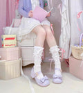 Hug Bear - Sweet Lolita Heel Shoes Bear Metal Buckle Bow Shoes - image 52