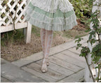 Toting Basil Plus Size Wedding Lolita Green Bridal JSK - image 26