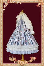 Strawberry Plaid - Sweet Lolita JSK Dress - image 5