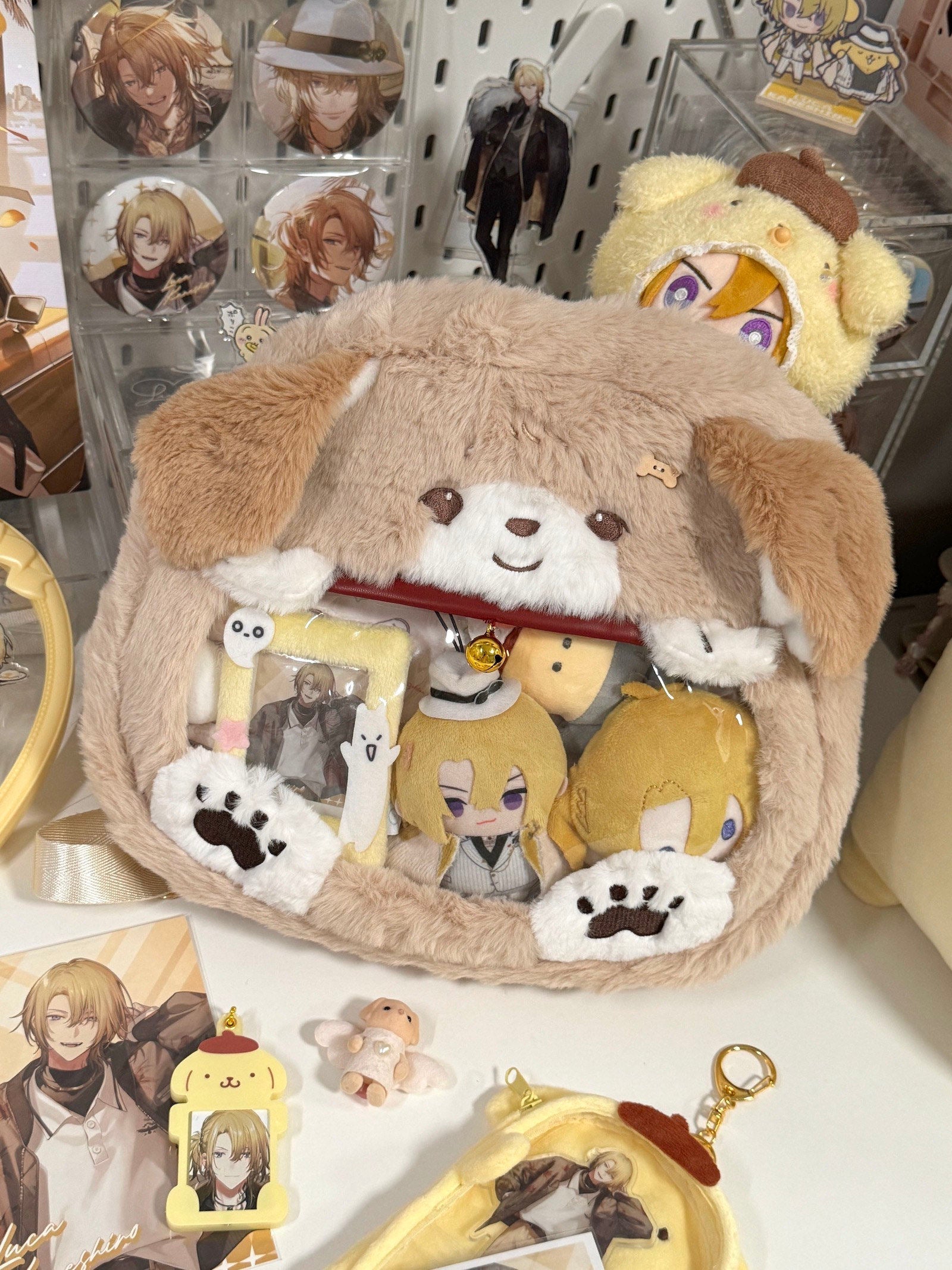 Golden Retriever Plush Lolita Ita Bag - image 2