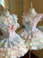 Cupid's Floral Whisper Fairycore Dress and Accessories - image 10