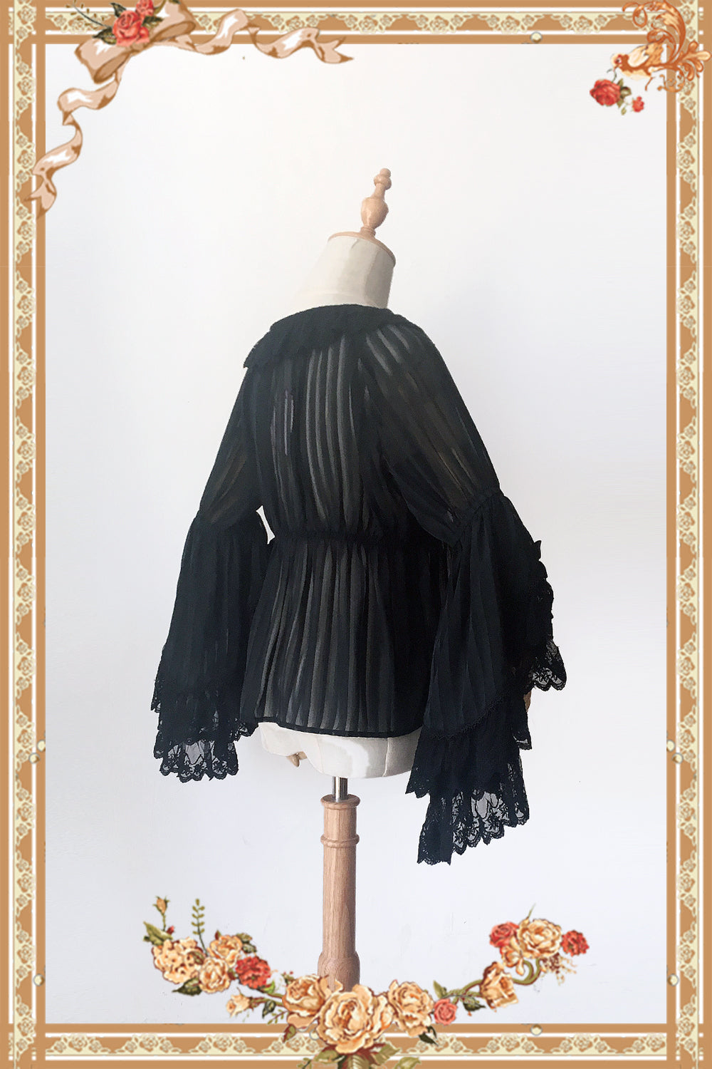 Party in Fairy Tale Town - Princess Sleeves Lolita Blouse - image 6