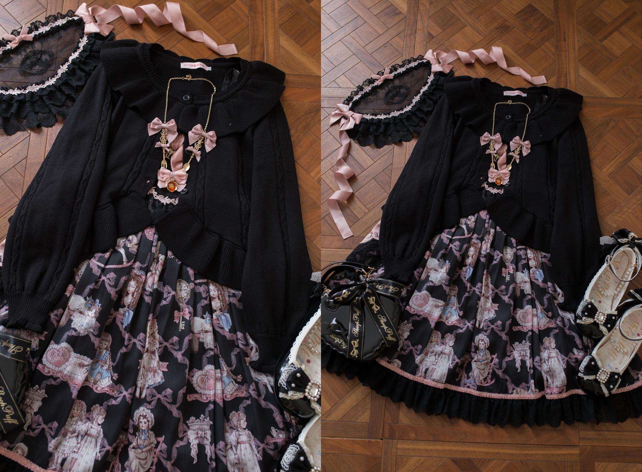 Hot Chocolate - Ruffled Lolita Cardigan - image 11