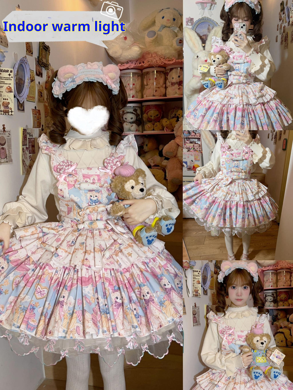 Sweet Lolita Sweater Autumn and Winter Lolita Inner Wear - image 22