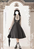 Forest Corridor - Classic Lolita Bust Supporting JSK, Waisted Shirt - image 10