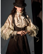 Dragon Bone Cemetery - Gothic Lolita Long Sleeve Blouse - image 22