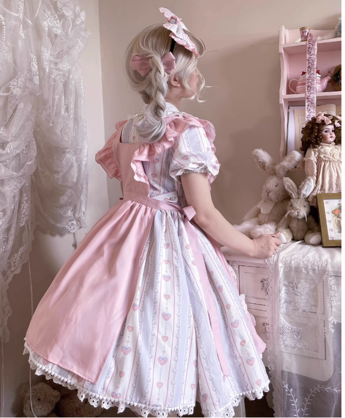 Barbie Bear - Sweet Lolita Bear Print JSK and OP and Accessories - image 27
