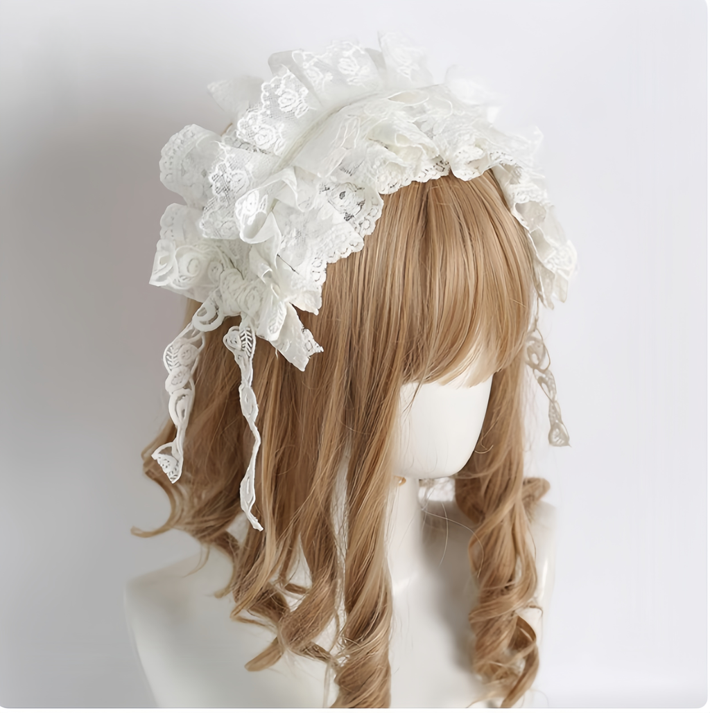 Sweet Lolita Lace Headdress - image 12